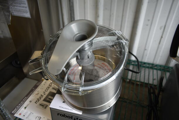 BRAND NEW SCRATCH AND DENT! Robot Coupe Blixer 2 Stainless Steel Commercial Countertop Food Processor w/ Bowl, Lid and S Blade. 120 Volts, 1 Phase. Tested and Working! - Image 6 of 10