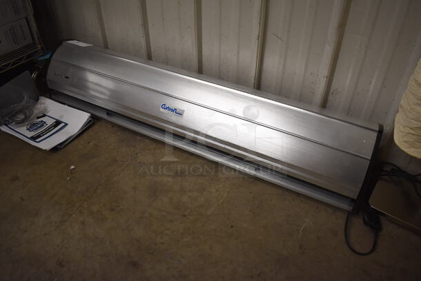 BRAND NEW! Curtron Enershield MCS-48-AL Microshield 48" Aluminum Air Curtain. 120 Volts, 1 Phase. 47.5x9.5x9. Tested and Working! - Image 1 of 7