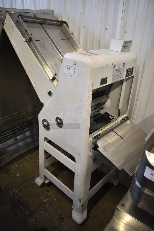 Oliver 797-32NC Stainless Steel Commercial Floor Style Bread Loaf Slicer. 115 Volts, 1 Phase. Tested and Working! - Image 1 of 6