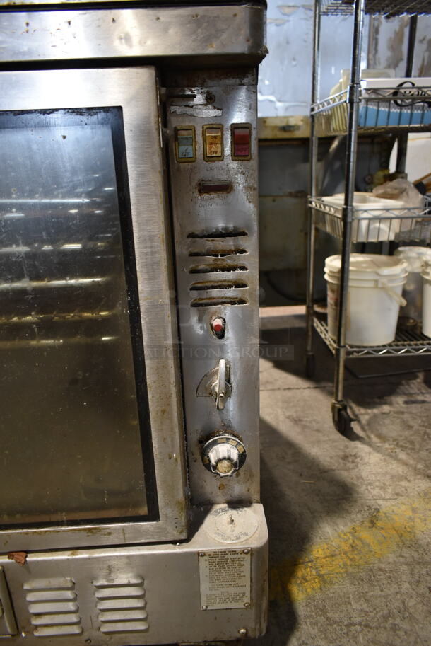2 Blodgett GZL-10 Stainless Steel Commercial Natural Gas Powered Full Size Convection Ovens w. View Through Doors, Metal Oven Racks and Thermostatic Controls. 2 Times Your Bid! - Image 5 of 11