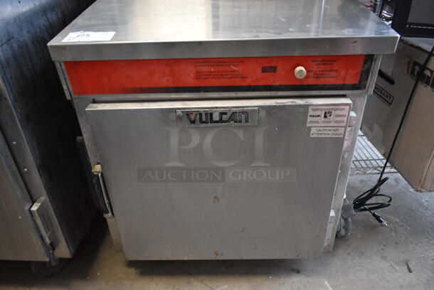 Vulcan Stainless Steel Commercial Work Top Heated Holding Cabinet on Commercial Casters. Top Is Not Attached. 120 Volts, 1 Phase. Tested and Powers On But Does Not Get Warm - Image 6 of 10
