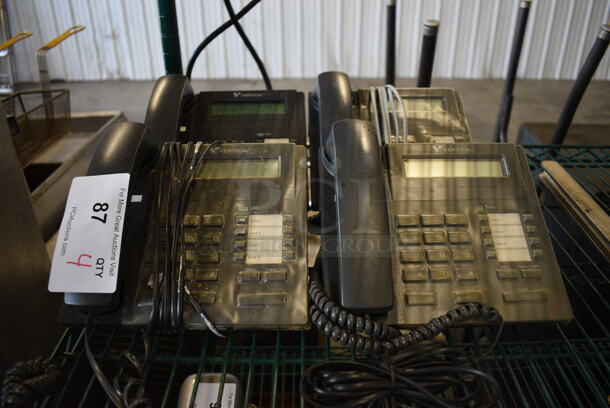 4 Vertical Model SBX IP 8 Button Digital Corded Office Telephone. 8x7x6. 4 Times Your Bid!