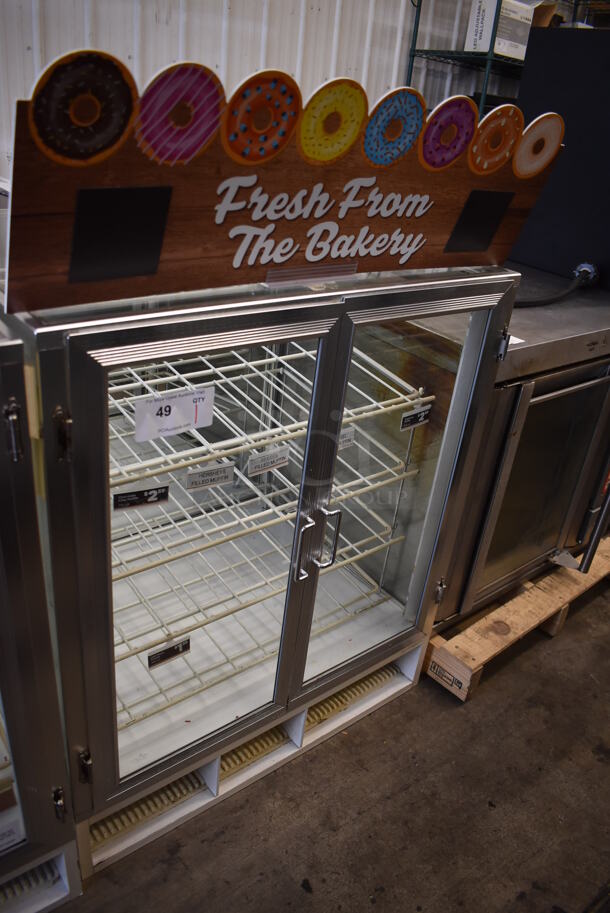 Metal Commercial Dry Bakery Display Case Merchandiser. 31x25x36 - Image 2 of 8