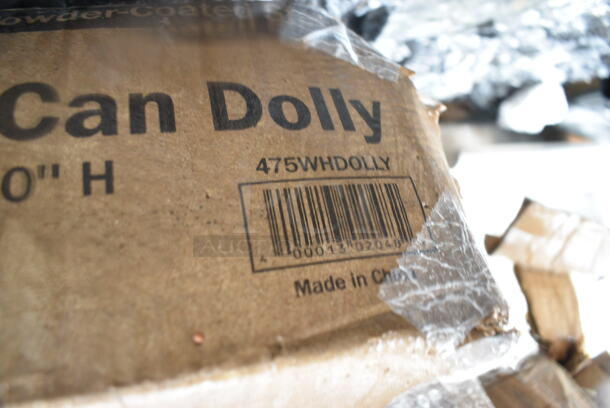 BRAND NEW SCRATCH AND DENT! 475WHDOLLY Lavex Black Slim Trash Can Dolly. May Be Missing Pieces.  - Image 2 of 3