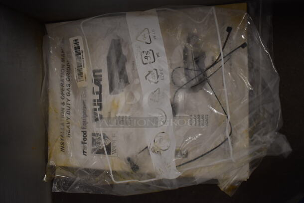 LATE MODEL! Vulcan Hart 948RX-101 Stainless Steel Commercial Countertop Natural Gas Powered Flat Top Griddle w/ Thermostatic Controls. 108,000 BTU. 48x32x17 - Image 8 of 9