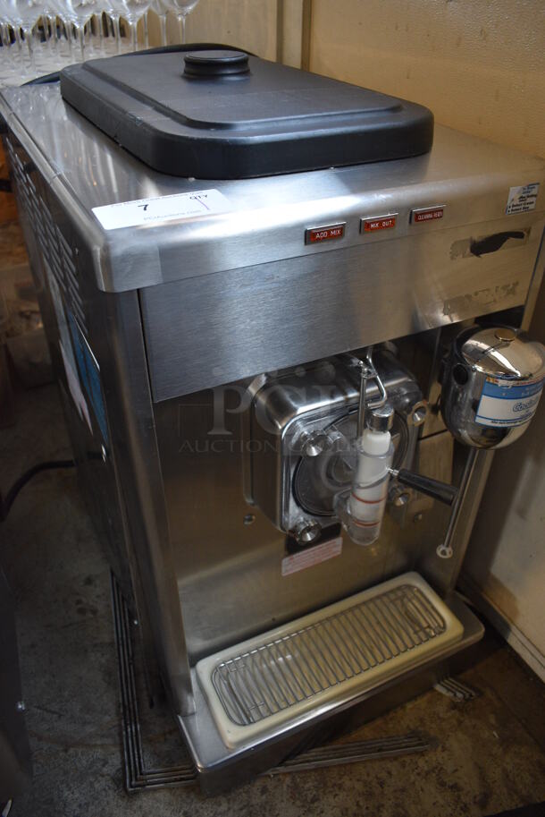 2015 Taylor Model 340D-27 Stainless Steel Commercial Countertop Single Flavor Frozen Beverage Machine w/ Drink Mixer Attachment. 208-230 Volts, 1 Phase. 18x32x33 - Image 4 of 8