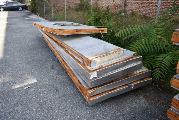 2 Kolpak Walk In Boxes That Make One Combo Box; 8'x12'x8' Freezer and 8'x12'x8' Cooler. Comes w/ Bohn ADT090ASWJ 115 Volt, 1 Phase Evaporator and 2 208/240 Volt Compressors. Does Not Have Floor. Information Provided By The Consignor But Not Verified By PCI Auctions. 2 Times Your Bid! 
 - Image 8 of 11