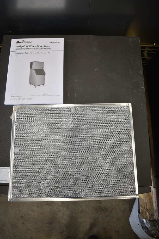 BRAND NEW SCRATCH AND DENT! 2023 Manitowoc ID0420A-161 Indigo NXT 22" Air Cooled Dice Ice Machine. 470 lb. 115 Volts, 1 Phase.  - Image 4 of 5