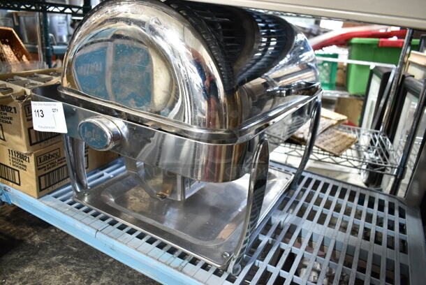 Stainless Steel Chafing Dish w/ Rolling Top.  - Image 1 of 4