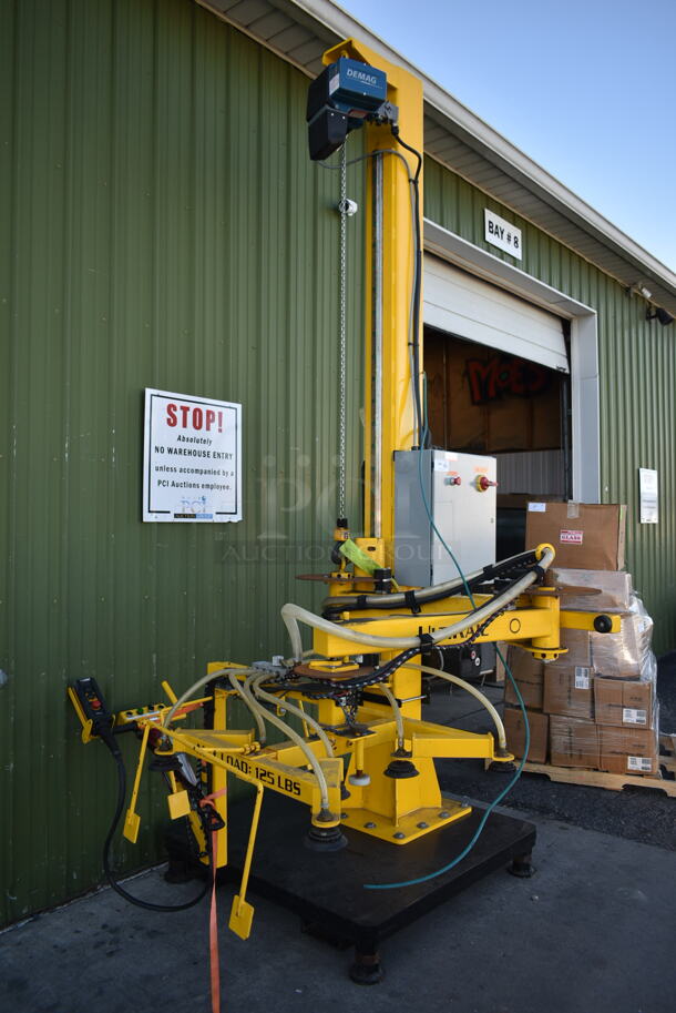 2014 Advanced Manipulator Specialists ULTIRAIL Hydraulic Industrial Manipulator. 480 Volts, 3 Phase.  - Image 3 of 12