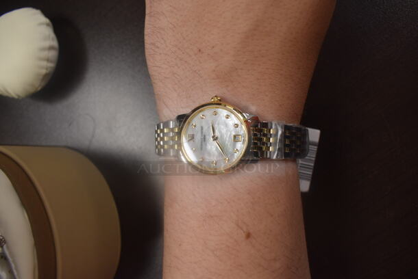 BRAND NEW IN BOX! Frederique Constant Lady Mother of Pearl Dial Quartz FC-220MPWD1S23B Watch - Image 6 of 7