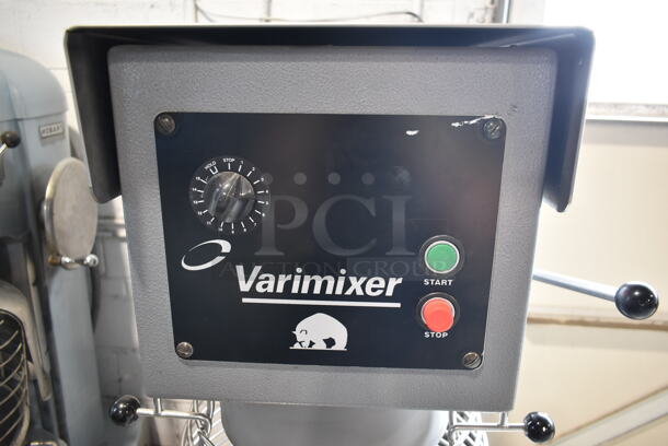 Varimixer W60 Metal Commercial Floor Style 60 Quart Planetary Dough Mixer w/ Stainless Steel Mixing Bowl and Bowl Guard. 220 Volts, 3 Phase. - Image 2 of 7
