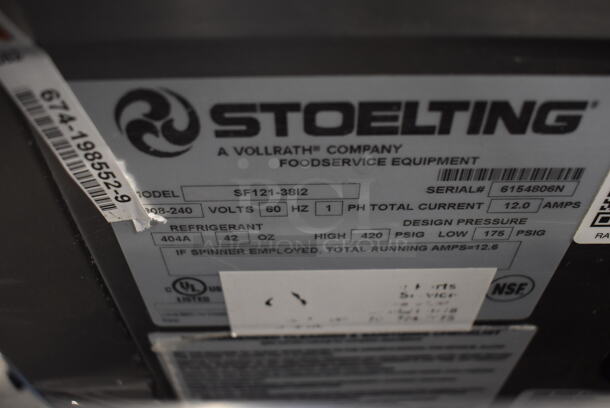 2017 Stoelting SF121-38I2 Stainless Steel Commercial Countertop Air Cooled 2 Flavor Soft Serve Ice Cream Machine. 208-240 Volts, 1 Phase. 22x33x35 - Image 6 of 6