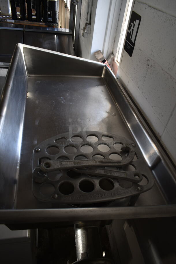 Biro 5 42 48 52 Stainless Steel Commercial Floor Style Meat Grinder. 200-240 Volts, 3 Phase. - Image 3 of 10
