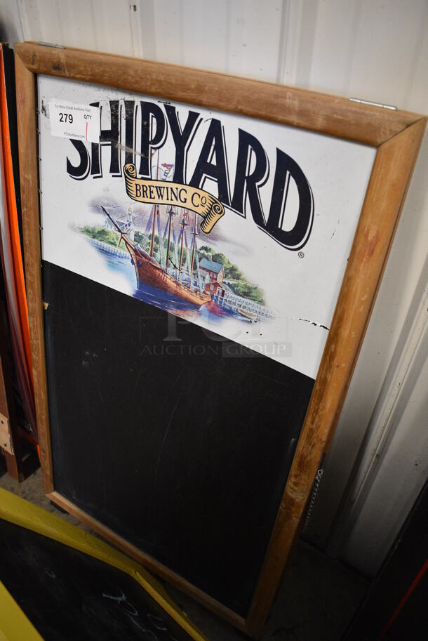 Shipyard Double Sided A Frame Sidewalk Sign. 24x2x41 - Image 2 of 3