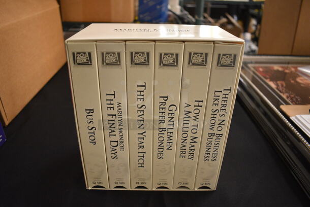 Marilyn Monroe Diamond Collection VHS Tapes
