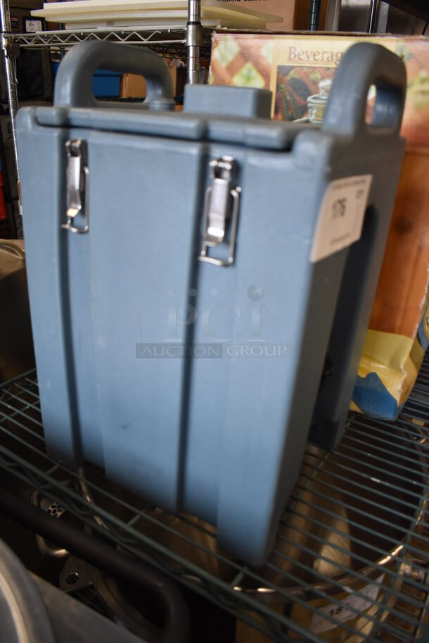 Cambro 100LCD Blue Poly Insulated Beverage Holder Dispenser. 10x11x17 - Image 4 of 7