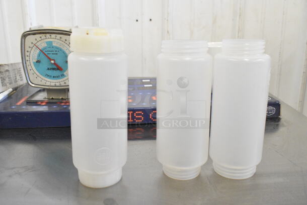 ALL ONE MONEY! Lot of 5 Bottles, 9 Red Lids, 31 Green Lids.  - Image 5 of 7