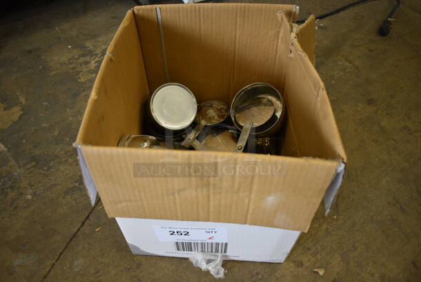 ALL ONE MONEY! Lot of Various Metal Sternos for Chafing Dish! 6.5x3.5x2 - Image 3 of 3
