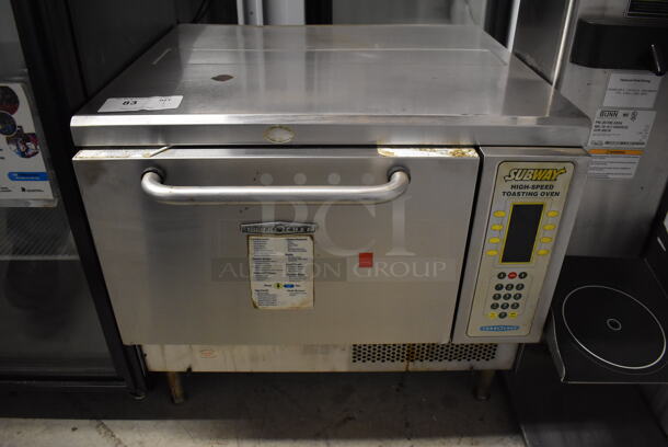 Turbochef NGC Stainless Steel Commercial Countertop Electric Powered Rapid Cook Oven. 208/230-240 Volts, 1 Phase. 26x29x23