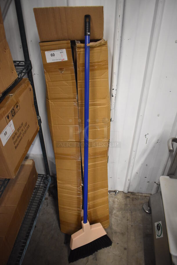 ALL ONE MONEY! Lot of 6 BRAND NEW IN BOX! Brooms. 11x2x57 - Image 1 of 4
