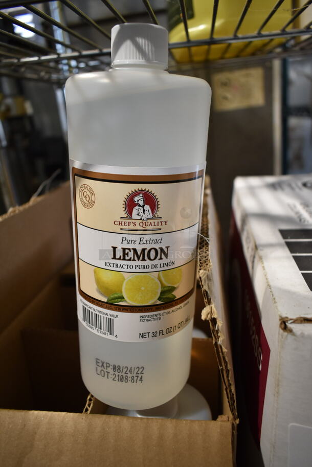 ALL ONE MONEY! Lot of Box of Pure Lemon Extract and All Purpose Shortening - Image 3 of 5