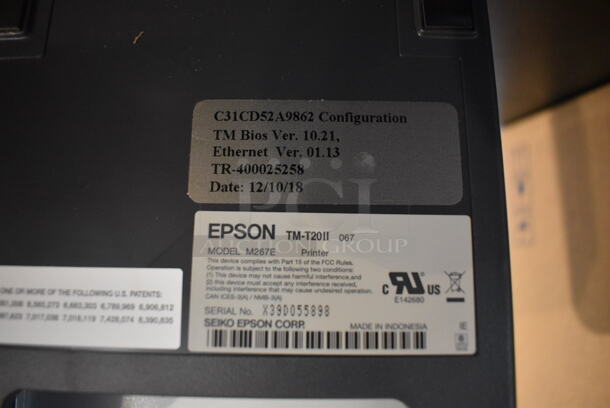 BRAND NEW IN BOX! Epson M267E Receipt Printer. 5.5x8x6 - Image 7 of 8