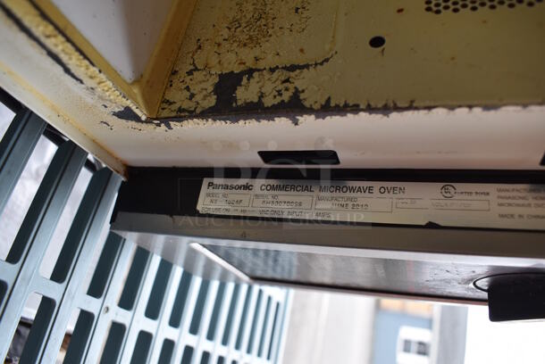 2010 Panasonic NE-1024F Stainless Steel Commercial Countertop Microwave Oven. 120 Volts, 1 Phase. 20x15x12 - Image 6 of 7