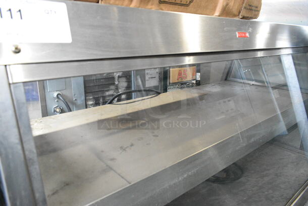 Star HFM2 Metal Commercial Countertop 2 Tier Warming Display Case Merchandiser. 120 Volts, 1 Phase. Tested and Powers On But Does Not Get Cold
 - Image 2 of 6