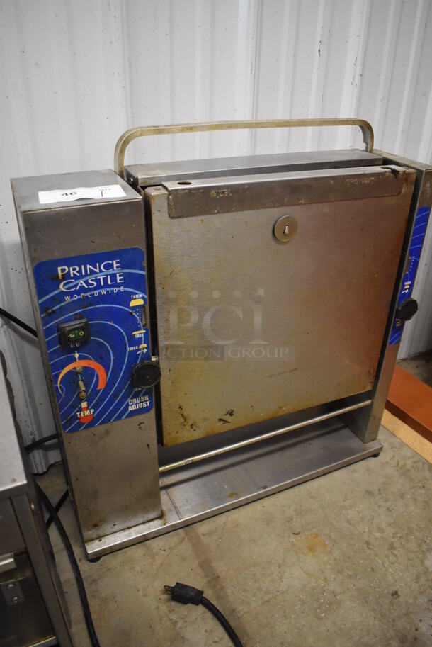Prince Castle 297-T12P Stainless Steel Commercial Countertop Slim Line Bun Toaster. 115 Volts, 1 Phase. 25x6.5x28. Tested and Powers On But Does Not Get Hot - Image 3 of 5