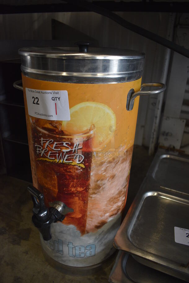 Stainless Steel Beverage Holder Dispenser. 13x13x23 - Image 2 of 6
