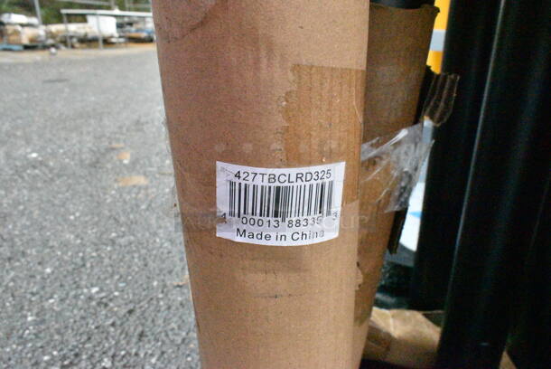 19 BRAND NEW SCRATCH AND DENT! Lancaster Table & Seating 427TBCLRD325 Excalibur 3" Standard Height Outdoor Table Base Column. 19 Times Your Bid!  - Image 5 of 5