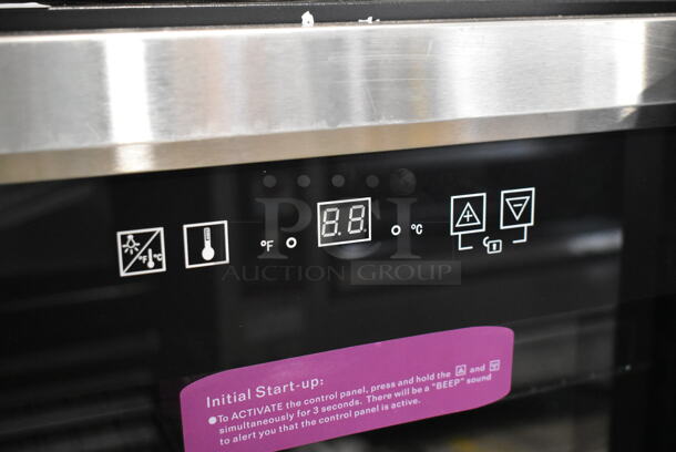 BRAND NEW SCRATCH AND DENT! Avanti  BCA306SS-IS 10 Bottle 70 Can Beverage Cooler Wine Chiller Merchandiser. 115 Volts, 1 Phase. Tested and Working! - Image 3 of 5