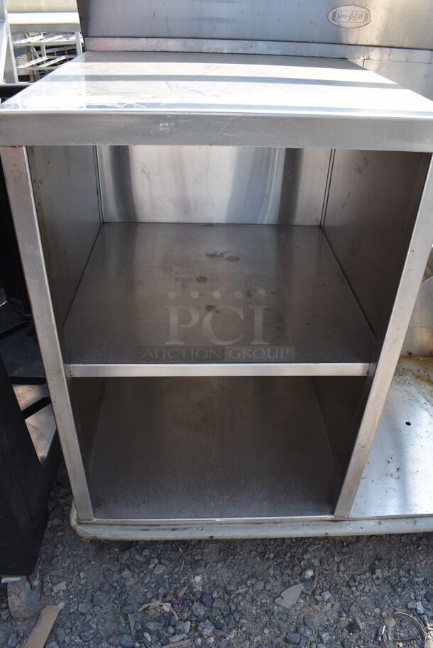Serv Lift Stainless Steel Tray and Utensil Cart - Image 6 of 6