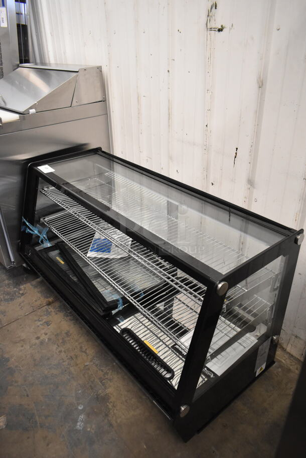 BRAND NEW SCRATCH AND DENT! Avantco 360BCSS48HCB Metal Commercial Countertop Self-Serve Refrigerated Bakery Display Case with LED Lighting. Front Glass Is Missing. 115 Volts, 1 Phase. Tested and Powers On But Does Not Get Cold - Image 3 of 5