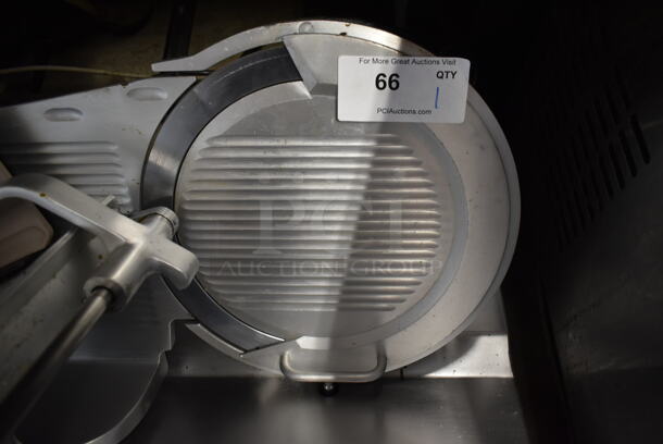 Bizerba SE 12 Stainless Steel Commercial Countertop Meat Slicer. 120 Volts, 1 Phase. Tested and Working! - Image 6 of 9