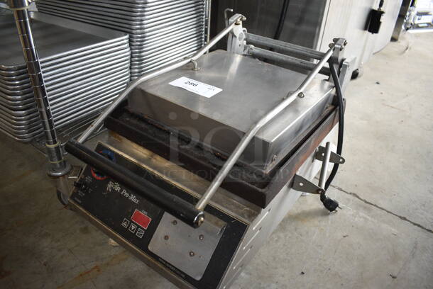 Star Pro Max Stainless Steel Commercial Countertop Panini Press. 208 Volts, 1 Phase. 19x25x17 - Image 3 of 6
