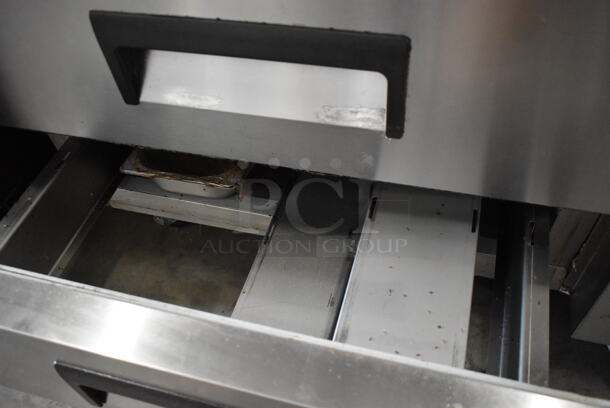 Avantco FMCB-36 Stainless Steel Commercial 2 Drawer Chef Base. 115 Volts, 1 Phase. Tested and Powers On But Does Not Get Cold - Image 3 of 5