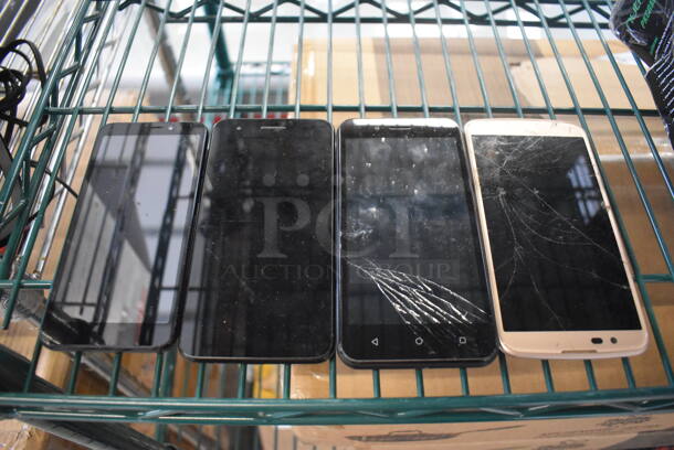 4 Various Smart Phones Including TCL, 2 LG and UMX. 4 Times Your Bid! - Image 1 of 5