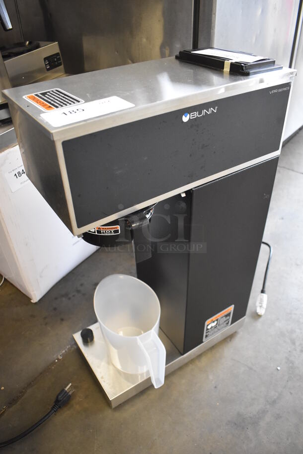 BRAND NEW! 2022 Bunn VPR-APS Stainless Steel Commercial Countertop Coffee Machine w/ Poly Brew Basket and Pitcher. 120 Volts, 1 Phase. 16x8x27. Tested and Working! - Image 3 of 5