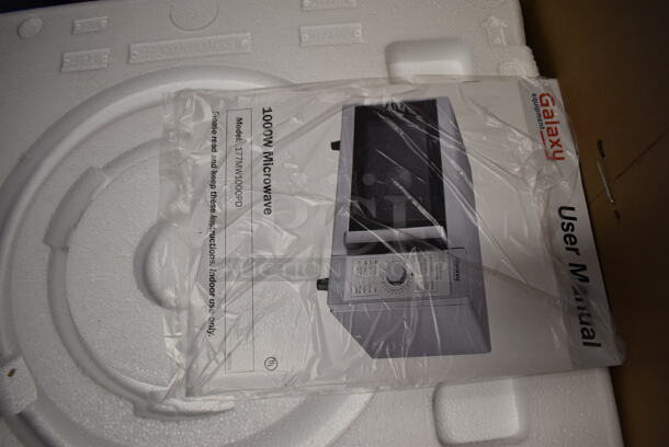 BRAND NEW IN BOX! 2022 Galaxy 177MW1000PD Stainless Steel Commercial Countertop Microwave Oven. 120 Volts, 1 Phase. 20x16x12. Tested and Working! - Image 8 of 8