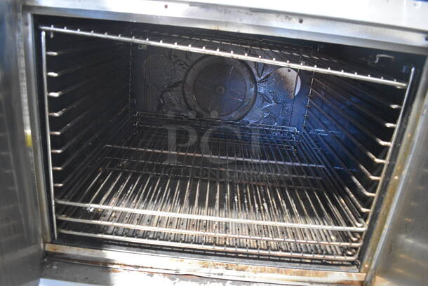 2 Blodgett Zephaire Stainless Steel Commercial Propane Gas Powered Full Size Convection Oven w/ Solid Doors, Metal Racks and Thermostatic Controls on Commercial Casters. 38x40x68.5. 2 Times Your Bid! - Image 5 of 7