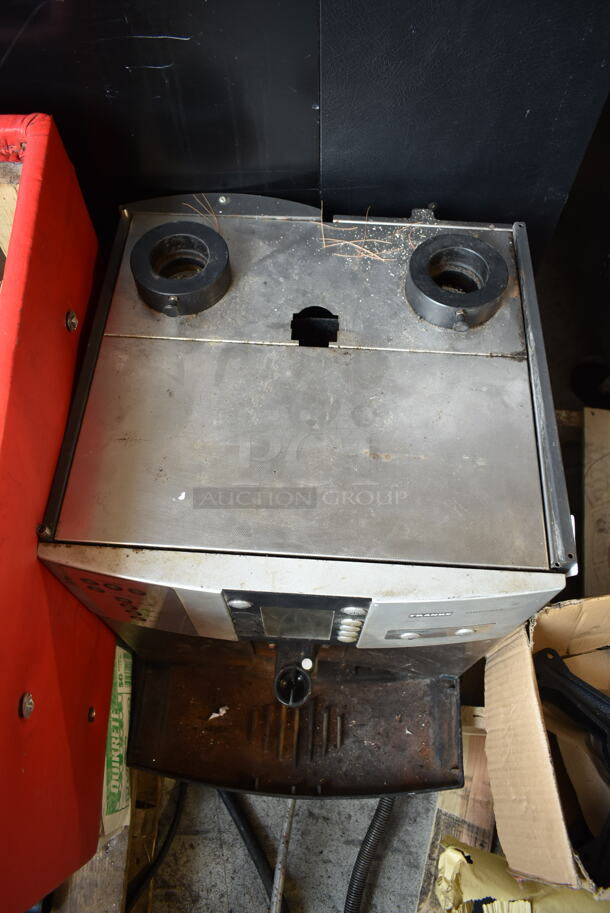 Franke Sinfonia Metal Commercial Countertop Automatic Coffee Espresso Machine. Missing Hoppers. - Image 4 of 7