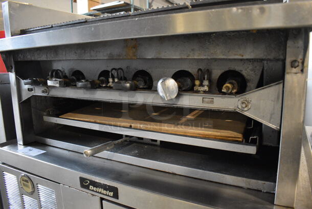 Stainless Steel Commercial Countertop Natural Gas Powered Charbroiler Grill. 36x31.5x20 - Image 4 of 4