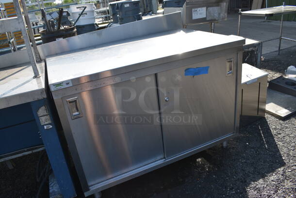 Regency Stainless Steel 2 Door Cabinet. 48x30x34.5 - Image 4 of 4