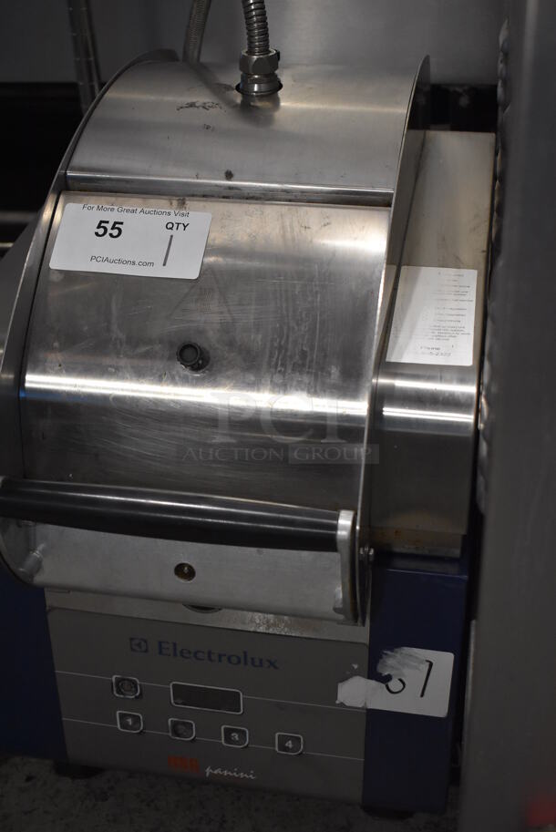 2013 Electrolux HSG Model HSPPUS Stainless Steel Commercial Countertop Electric Powered Panini Press. 208 Volts, 1 Phase. 14x24x21 - Image 3 of 7