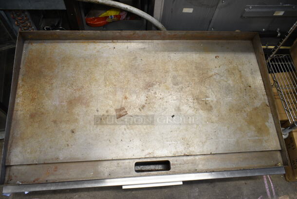 Stainless Steel Commercial Countertop Electric Powered Flat Top Griddle. 240 Volts, 1 Phase.  - Image 6 of 8