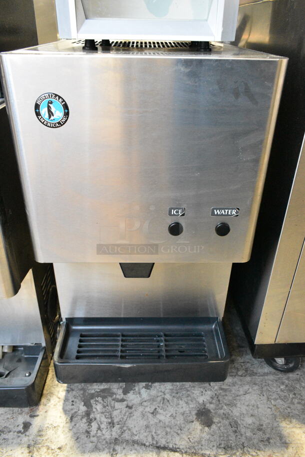 Hoshizaki DCM-270BAH Stainless Steel Commercial Ice Machine and Water Dispenser. 115-120 Volts, 1 Phase.  - Image 1 of 4