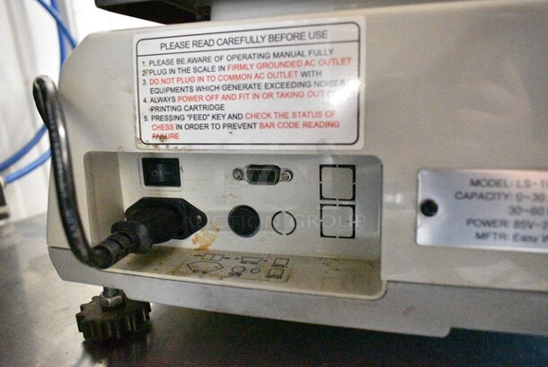 Easy Weigh LS-100 Countertop Scale. Tested and Working! - Image 5 of 6