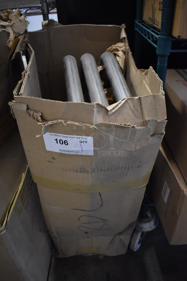 Box of Blodgett Parts Including 54791 Burner and 55303 Blower Wheel Key. - Image 2 of 8